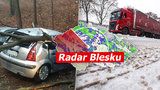 Hrozí orkán, sledujte radar Blesku. Kde je největší nebezpečí a jak to bude se sněhem? 