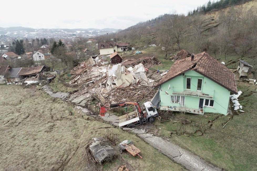 Povodně ve středním Chorvatsku