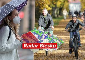 Exhurikán Epsilon přinese do Česka vichr i déšť, sledujte radar Blesku.