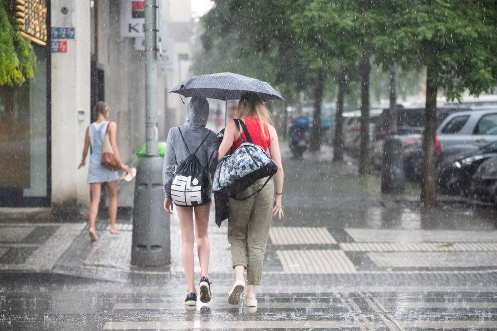 O víkendu hrozí v Česku přeháňky