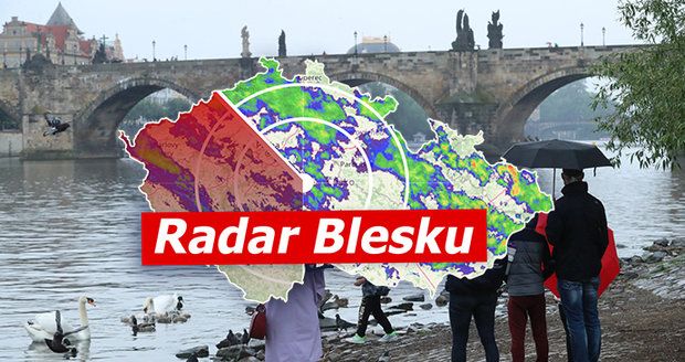 Česko zchladí další déšť a bouřky, letní teploty nečekejte. Sledujte radar Blesku