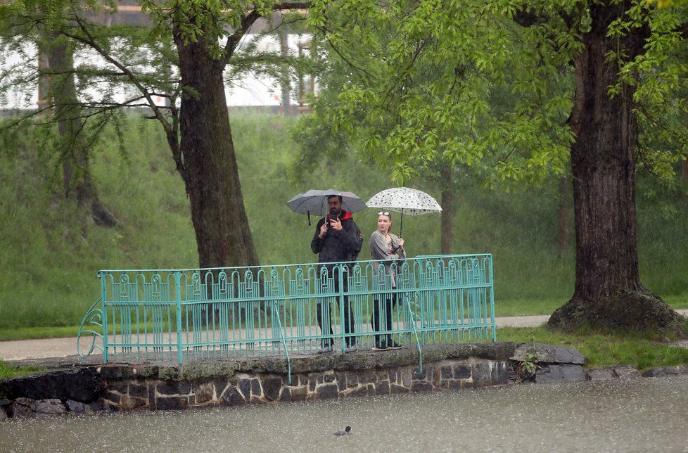 Deštivé jarní počasí v Česku