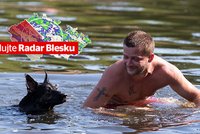 Teplý letní víkend přinese až 27 °C. Bouřky se vrátí příští týden, sledujte radar Blesku