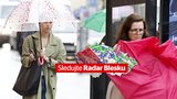 Deštivé počasí v Česku: Silné bouřky hrozí na východě, sledujte radar Blesku 