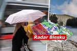 Česko čeká nejdeštivější den. Na horách spadne až 10 čísel sněhu