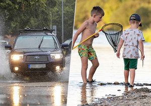 Výhled počasí slibuje nadprůměrné teploty i srážky. Tropické dny ještě neskončily