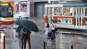 Počasí v Praze bude stále deštivé .(ilustrační foto)