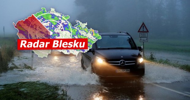 Čekají ná dešťové přeháňky, sledujte radar Blesku
