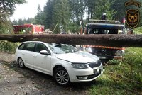 Bouřky řádily i u sousedů: V Polsku bylo 78 tisíc domácností bez proudu. A vítr trhal střechy