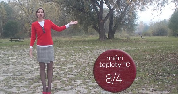 Ranní mráz a škrábání aut poleví. O víkendu bude až 17 °C, připravte si ale deštníky