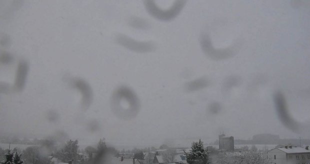 Zima se vrátila: Čechy v dubnu překvapil sníh.