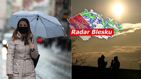 Do konce května se tepla nedočkáme. Východ Česka zasáhnou další lijáky, sledujte radar Blesku