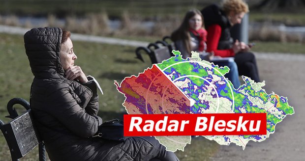 Do Česka míří jaro: Teploty až 17 °C a návrat písku ze Sahary. Sledujte radar Blesku