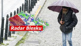 Bude to chtít deštník: Víkend proprší, teploty však budou příjemné. Sledujte radar Blesku