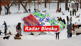 Mrazivý začátek jara v Česku: Až -8 °C a sněžení i v nížinách. Sledujte radar Blesku