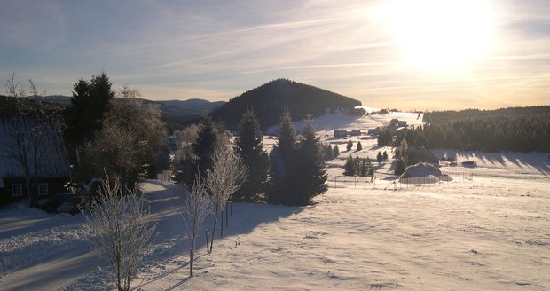 Na Jizerce meteorologové naměřili -19,9 °C.