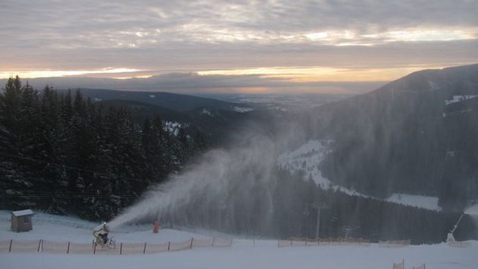 Zima v Krkonoších: Velká Úpa