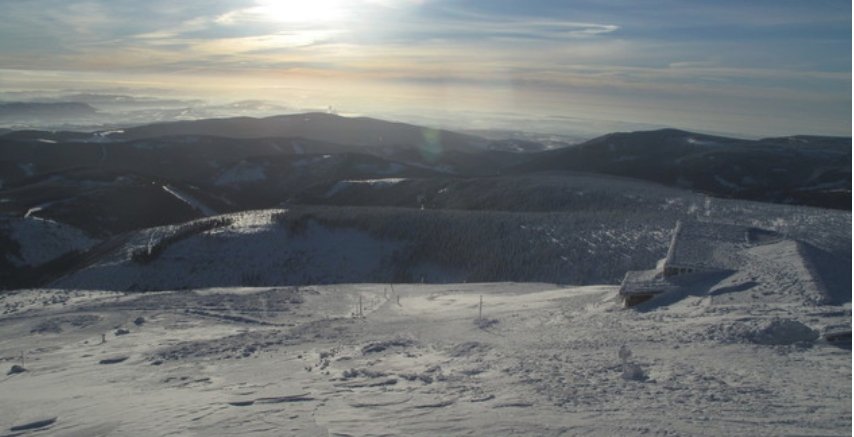 Mrazivé ráno v Krkonoších (19. 1. 2019)