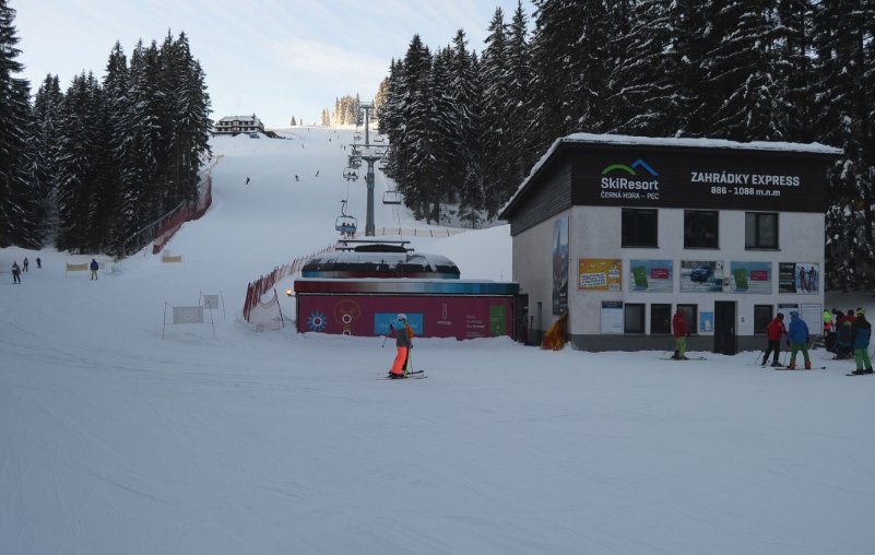 Mrazivé ráno v Krkonoších (19. 1. 2019)