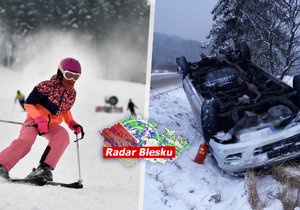 Počasí v Česku: Řidiče potrápí ledovka, i na horách přijde obleva