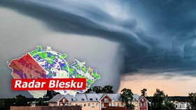 Sobota bude deštivá, v neděli se vrátí slunečná obloha. Sledujte radar Blesku.