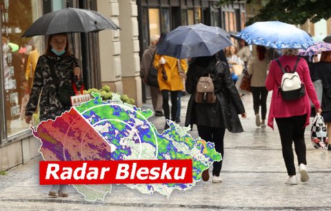 Česko čeká víkend s lijáky a vichrem, sledujte radar Blesku. Kdy se vrátí léto?