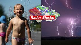 Supertropy míří do Česka! O víkendu bude až 36 °C, vedra utnou bouřky. Sledujte radar Blesku.