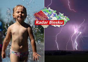 Supertropy míří do Česka! O víkendu bude až 36 °C, vedra utnou bouřky. A pozor na požáry. Sledujte radar Blesku