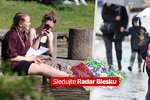 S počasím to bude jako na houpačce: Slunce, horko, ale i déšť a bouřky. Sledujte radar Blesku.