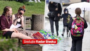 Počasí v Česku jako na houpačce: Slunce, horko, ale i déšť a bouřky. Sledujte radar Blesku