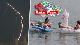Na Česko znovu udeří bouřky, sledujte radar Blesku. Pak přijde teplotní sešup. Kdy se vrátí pořádné léto?