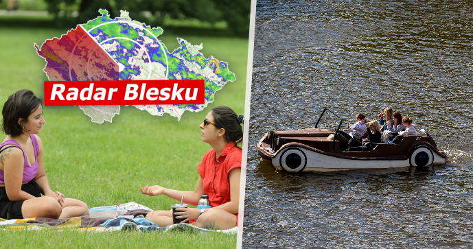 Česko rozpálí supertropy! Bude až 37 °C, přijdou i bouřky, sledujte radar Blesku.