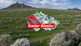 Slunečno, chladno a přízemní mrazíky. Na letní teploty si Česko dál počká, sledujte radar Blesku