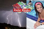 Česko čekají supertropy i bouřky