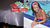 Supertropy v ČR: Po rekordních 36 °C přišly bouřky. Hrozí i lijáky, sledujte radar Blesku