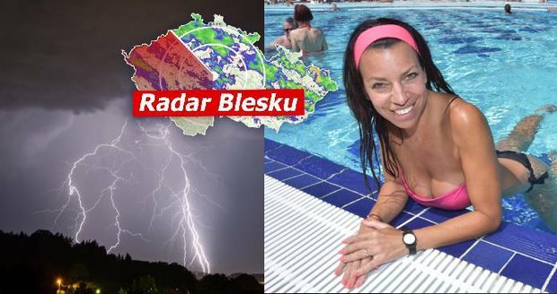 Supertropy v ČR: Po rekordních 36 °C přišly bouřky. Hrozí i lijáky, sledujte radar Blesku