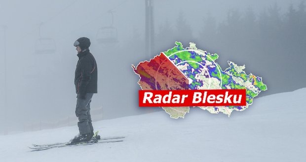 Počasí o víkendu lyžařům přát nebude.