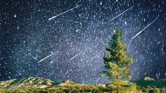 V sobotu večer může oblohou prolétnout 20 až 30 meteorů za hodinu