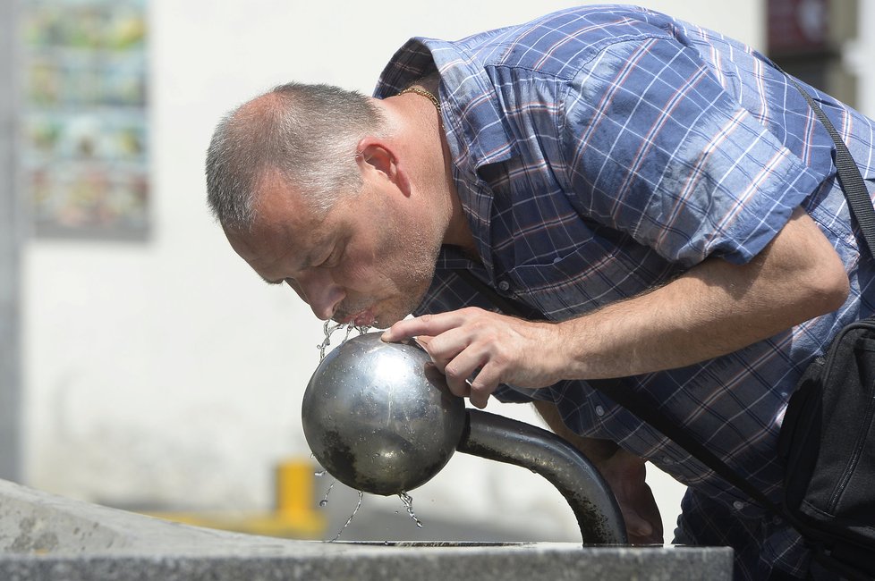 Kde že parné dny jsou: Takhle to vypadalo ve čtvrtek 22.6.