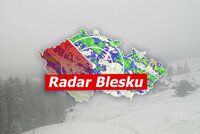 Mrazivé ráno v Česku: Bylo -10 °C! Na Karlovarsku hustě sněží, hrozí problémy. Sledujte radar Blesku