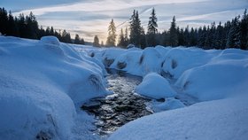 Mrazivé počasí v Česku, 6.1. 2026