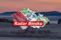 Česko sevře tuhá zima: Bude až -10 °C! Na horách nasněží, silnice mohou klouzat. Sledujte radar Blesku