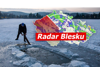 Tuhý mráz trápí Česko: Hrozí až -18 °C, kdy se začne oteplovat? Sledujte radar Blesku