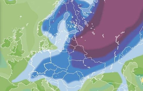 Potvrzeno: Mráz přichází z Kremlu! -20 °C a 35 cm sněhu