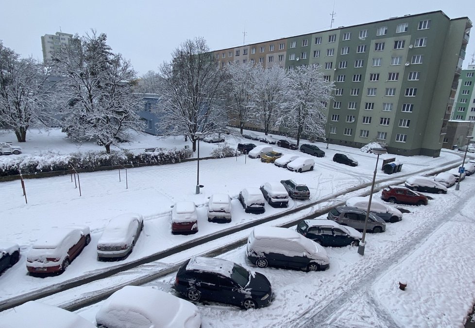 Mrazivé počasí v Česku