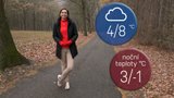 Počasí s Honsovou: Kateřina přinese až 8 °C, o víkendu čekejte déšť a šeď
