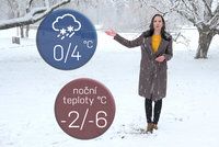 Silné sněžení zasáhne velkou část Česka. Hrozí vichr, lijáky o víkendu zvednou hladiny řek