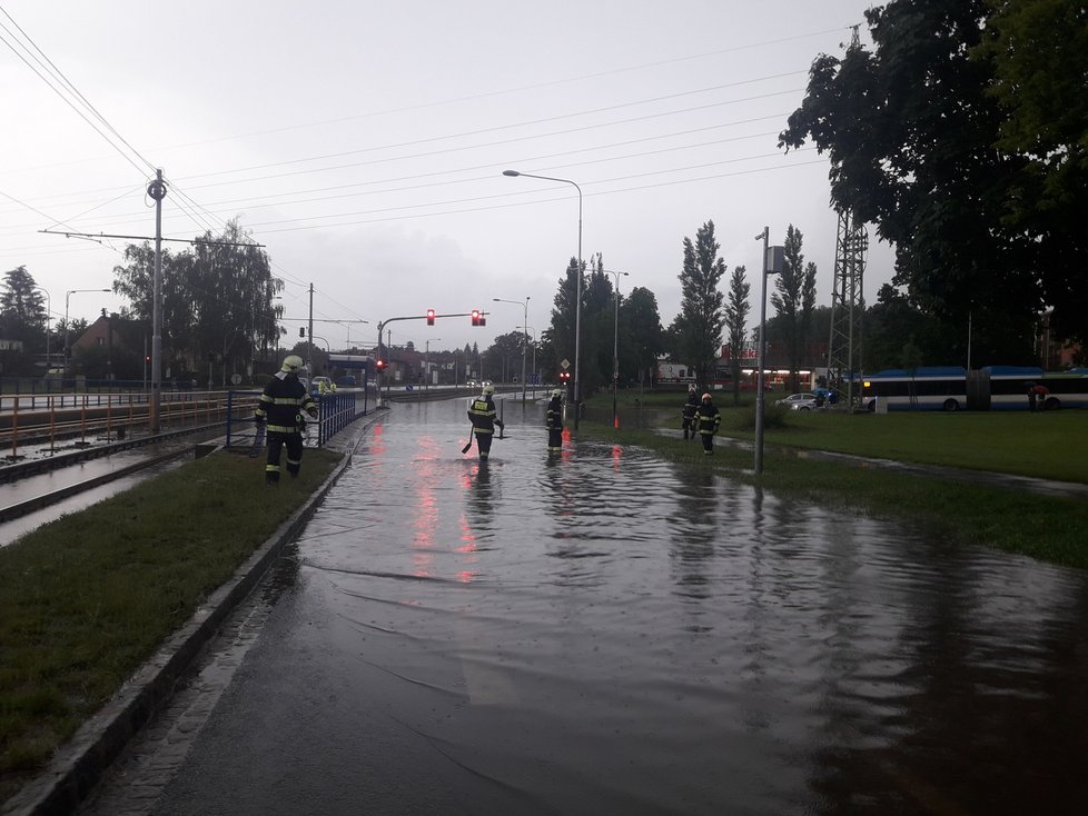 V Moravskoslezském kraji vystoupaly řeky na 3. povodňový stupeň, nejhorší je situace na Ostravsku.