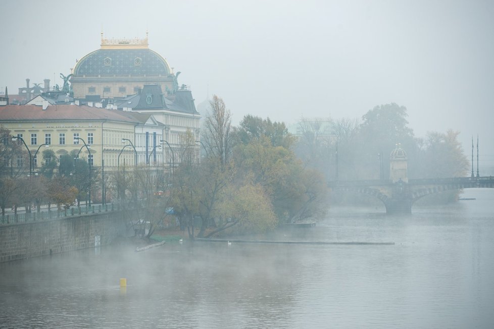Podzimní počasí v Česku