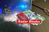 Povodňová hrozba trvá. První stupeň na Vltavě, stoupá i Labe. Sledujte radar Blesku